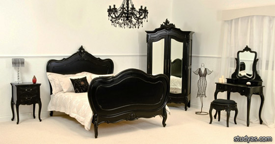Мебель чёрного цвета в интерьере
