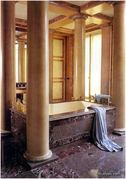 ванная комната в классическом стиле